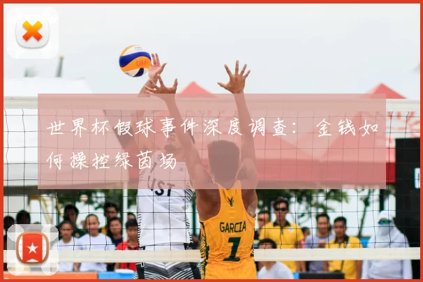 世界杯假球事件深度调查:金钱如何操控绿茵场